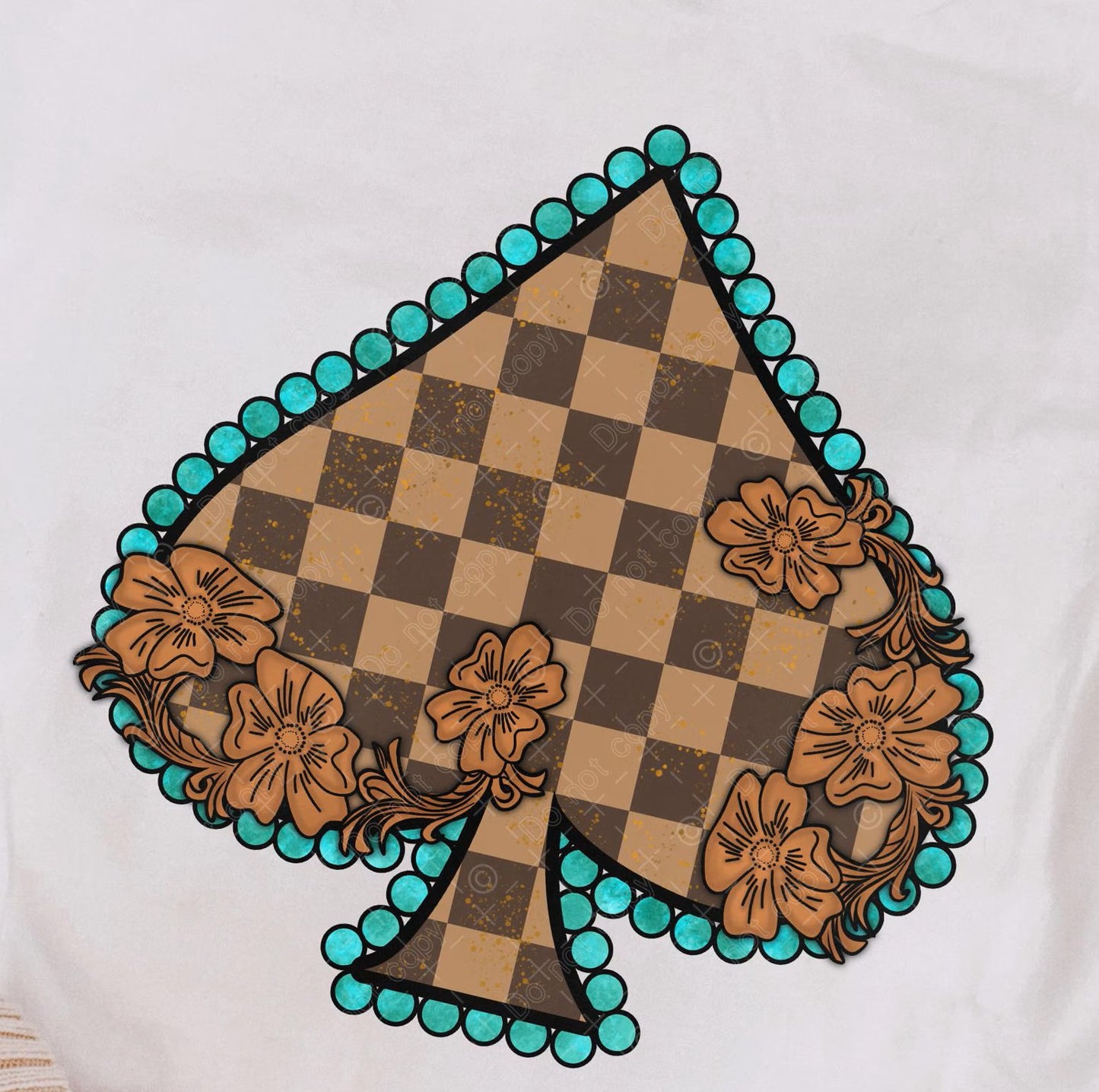 8-Checker Spade