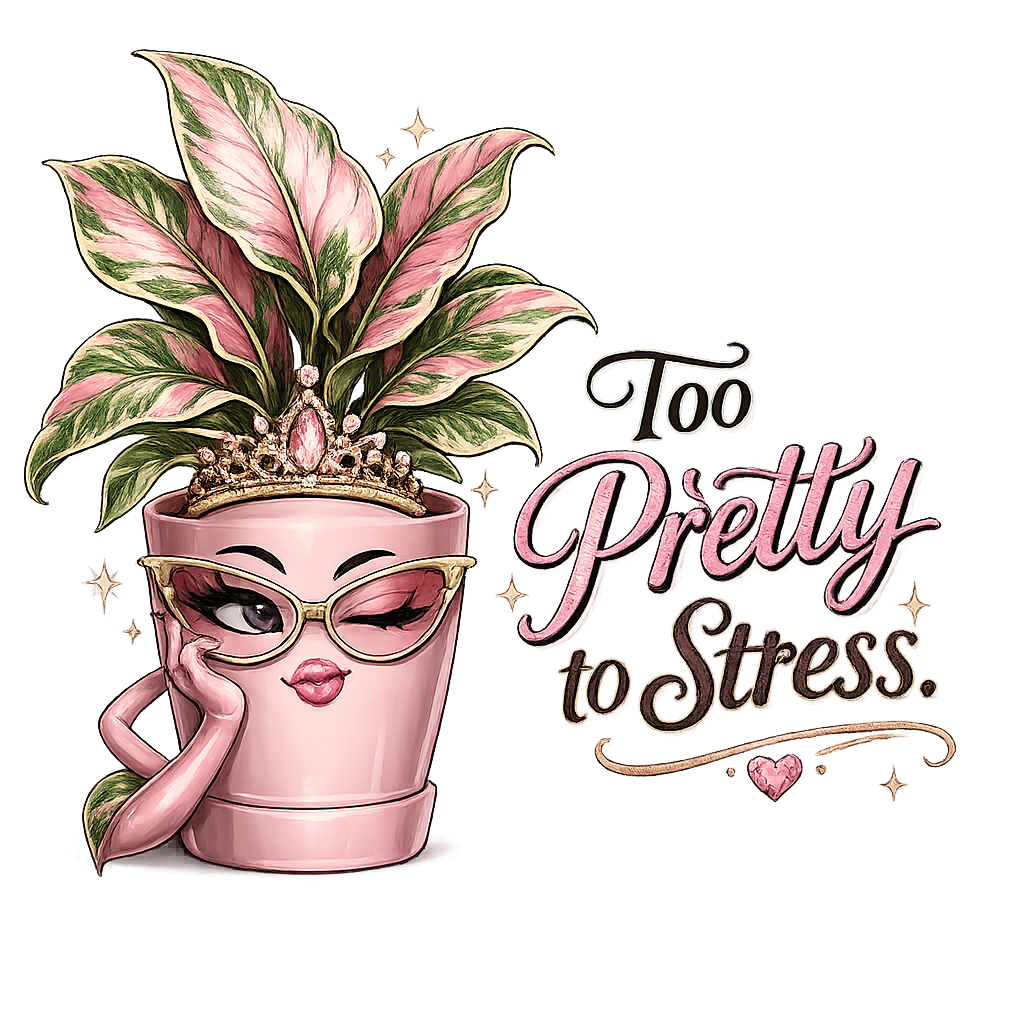Pink Princess Too Pretty to Stress