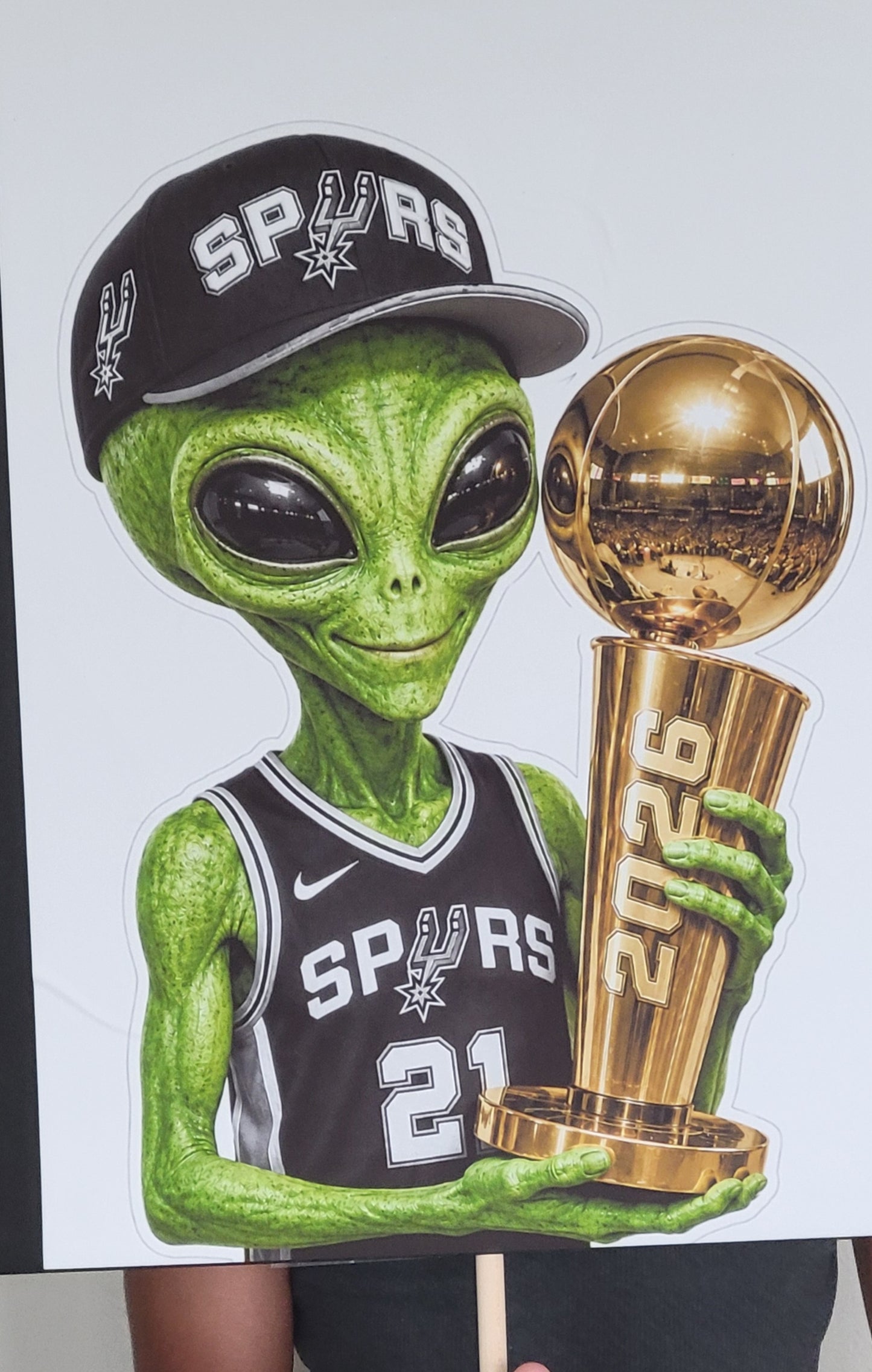 ALIEN HEAD POSTER