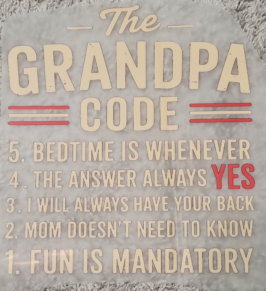 68- GRANDPA CODE