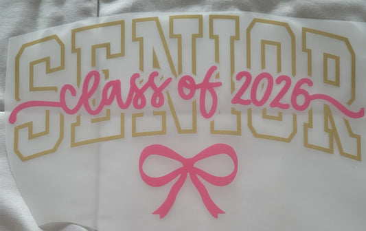 14- Senior Class of 2026 (pink)