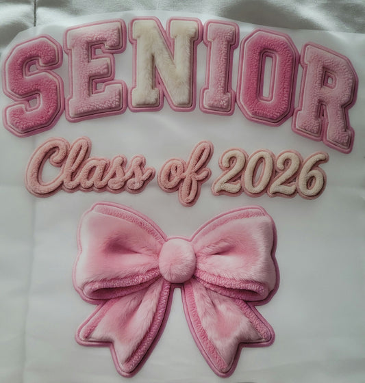 13- Class of 2026 (Pink Bow)