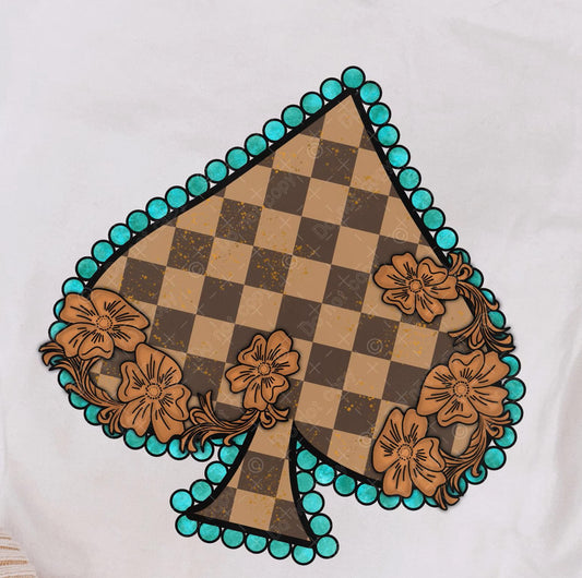 8-Checker Spade