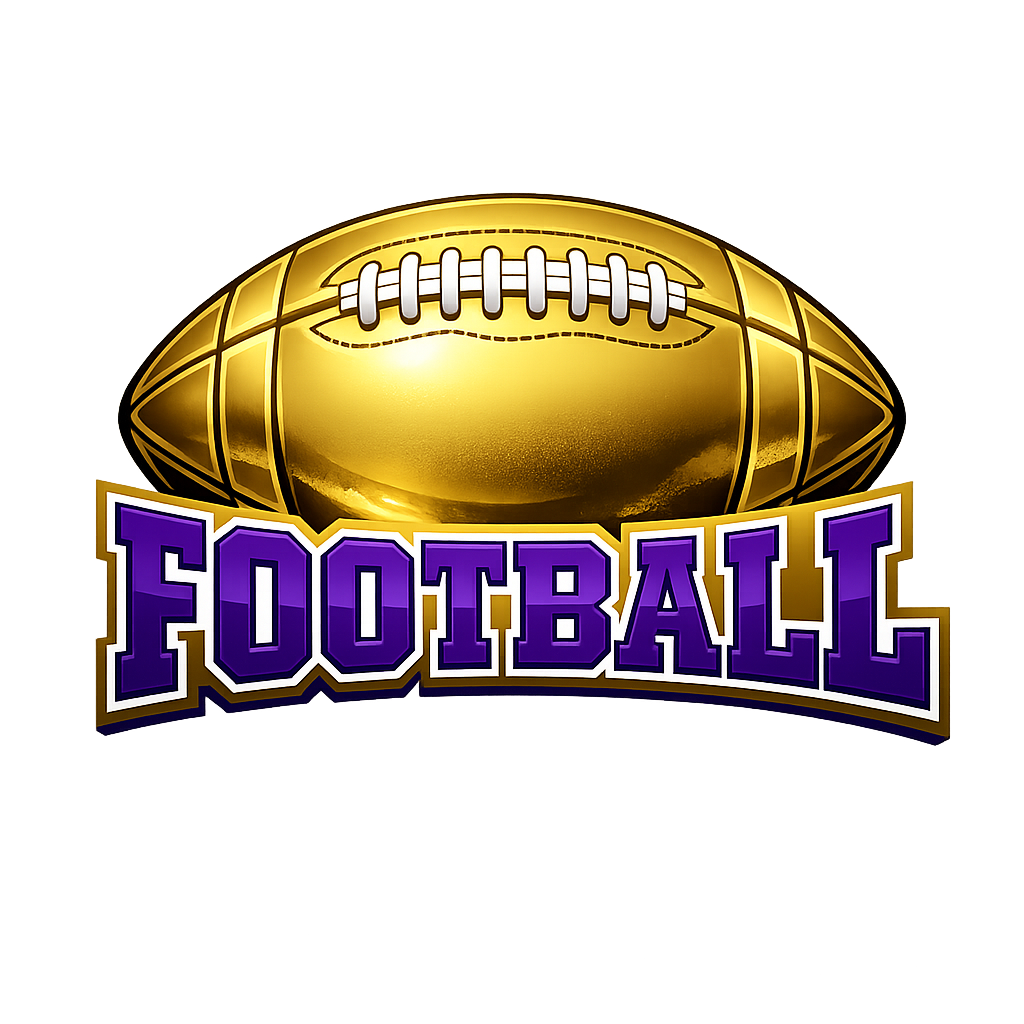 Purple and Gold Football