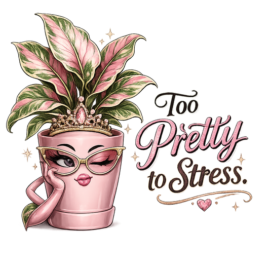 Pink Princess Too Pretty to Stress