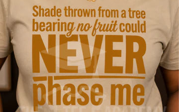 SHADE THROWN FROM A TREE.....