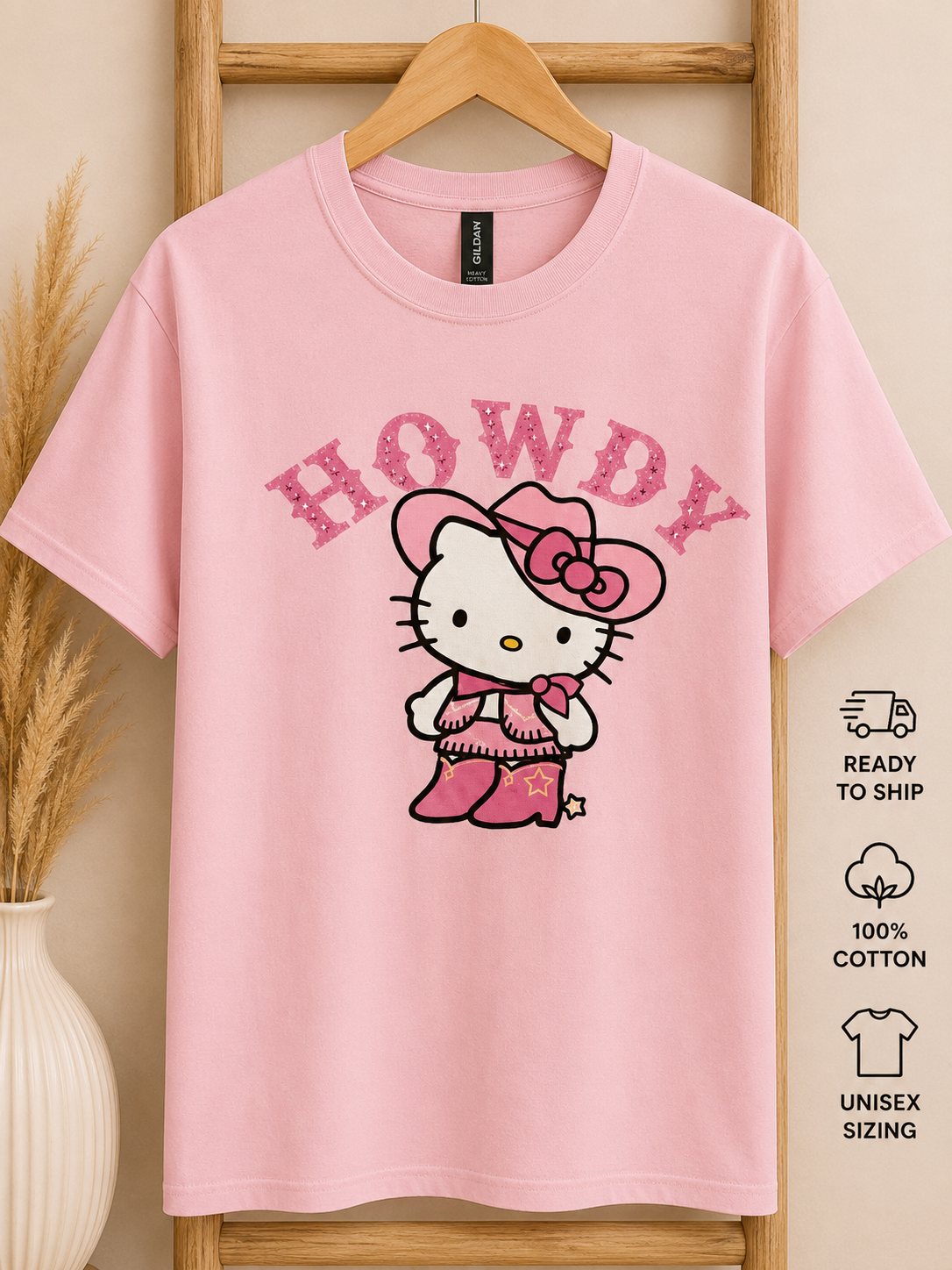 Howdy Kitty Tee
