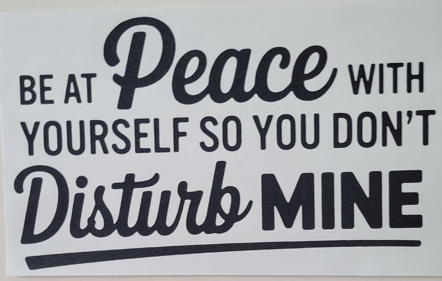 Peace